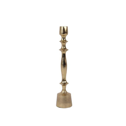 Gold Metal Taper Candle Holder