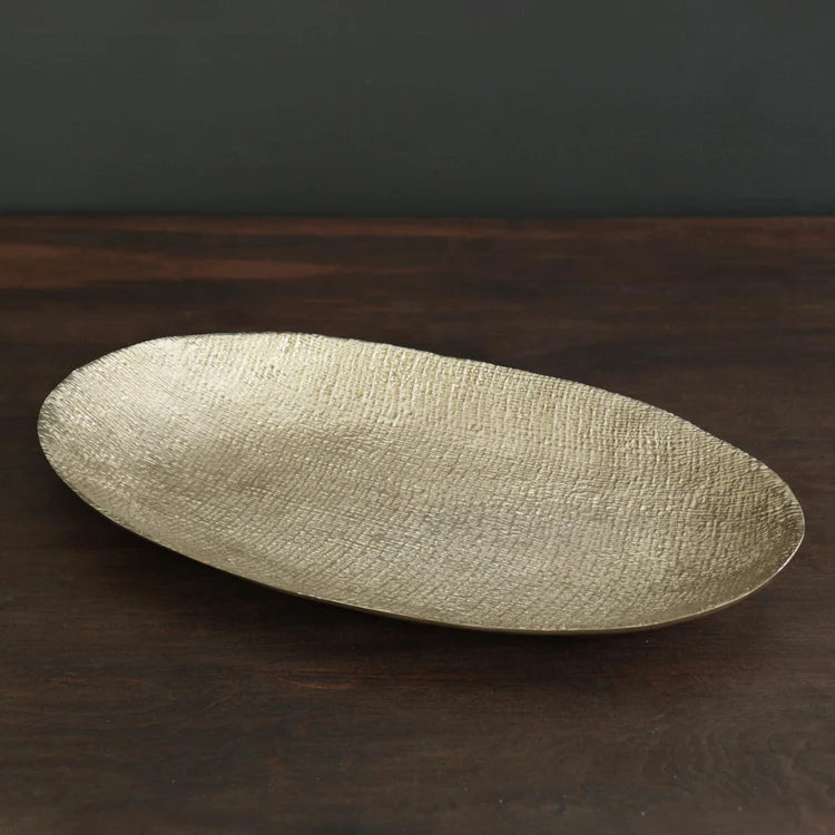 Sierra Modern Tela Lg Deep Oval Patter Gold 7692