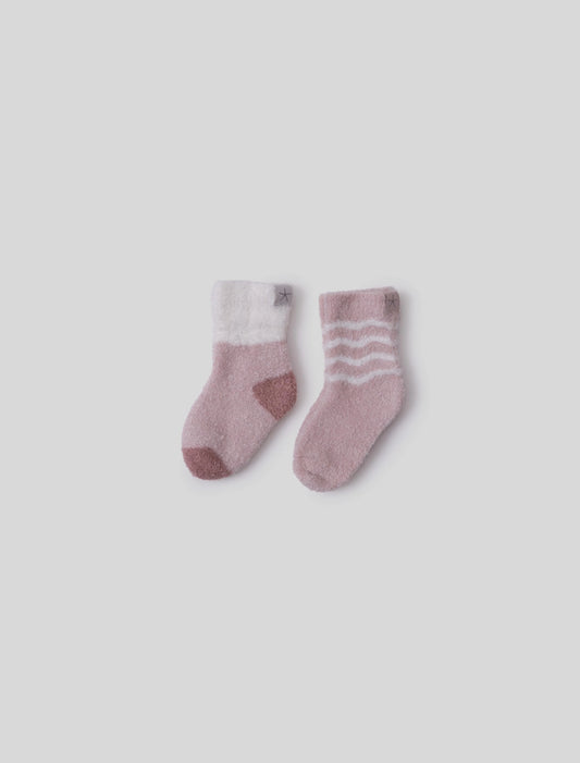 CC Toddler 2 Pack Color Block Sock Set