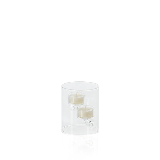 Suspended Glass Tealight Hurricane