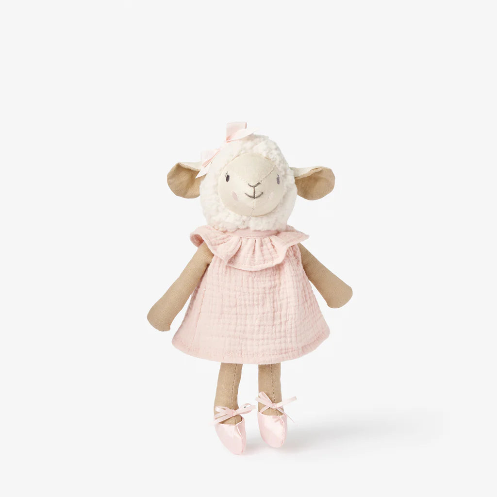 Lucy the Lamb Linen Boxed Toy
