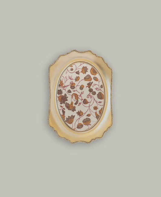 Gold Dots on Edge Photo Frame