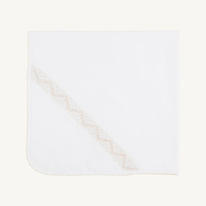 Sweetly Smocked Blessing Blanket