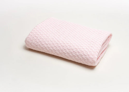 Stonewashed Basket Weave with Binding Blanket 45