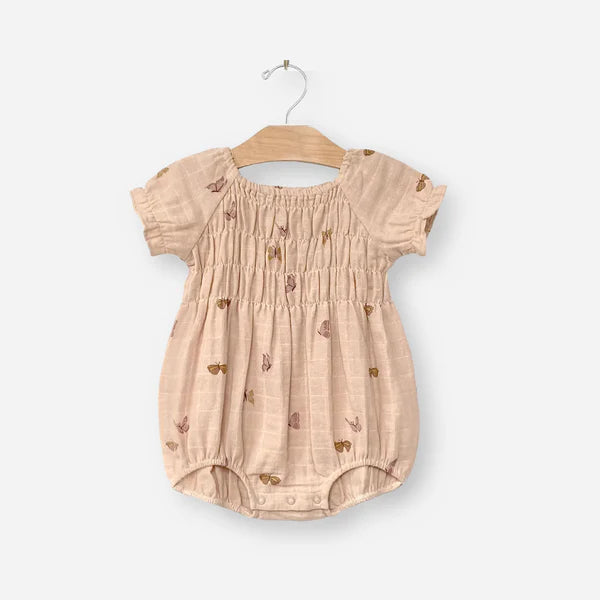 Smocked Short Romper