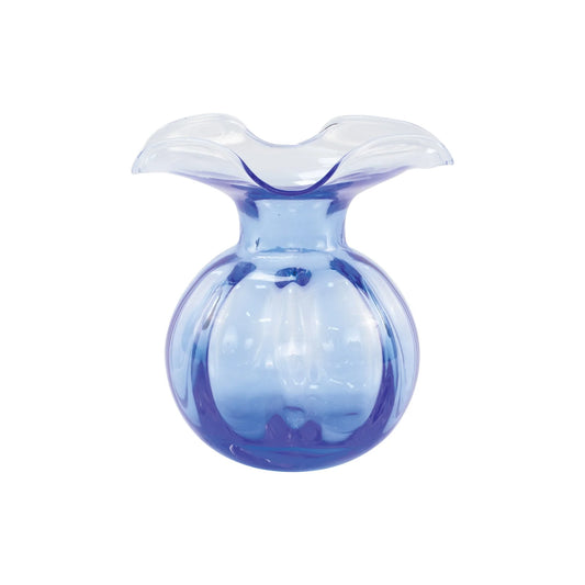 Hibiscus Glass Colored Bud Vase