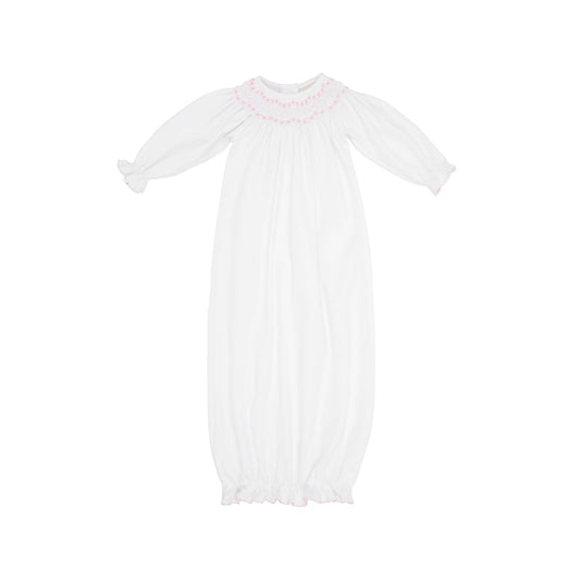 Sweetly Smocked Greeting Gown