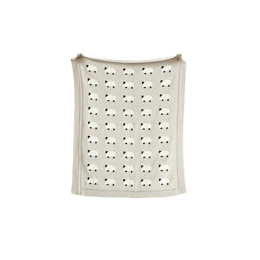 Cotton Knit Baby Blanket