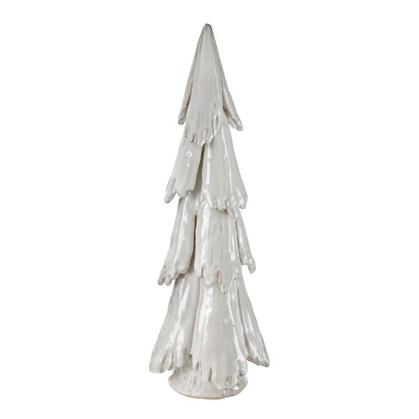 Tall Pine Snowy Tree