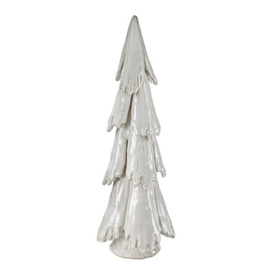 Tall Pine Snowy Tree