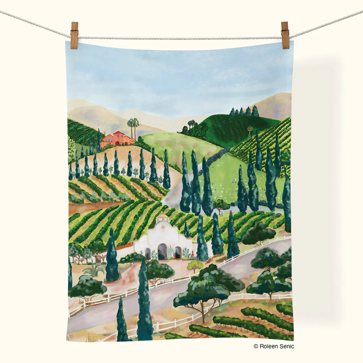 Werks Cotton Tea Towel