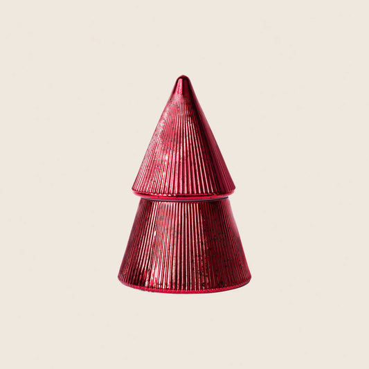 Glass Tree Candle