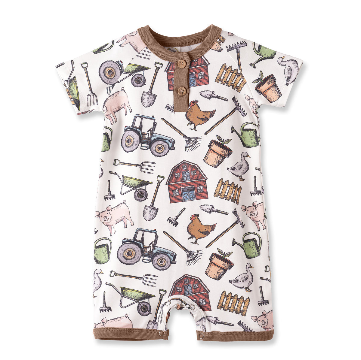 Bamboo Shortie Romper