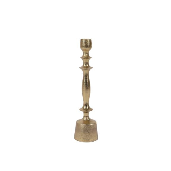 Gold Metal Taper Candle Holder