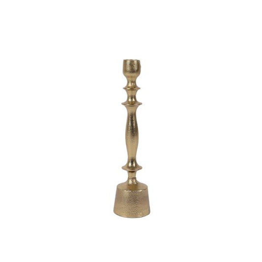 Gold Metal Taper Candle Holder