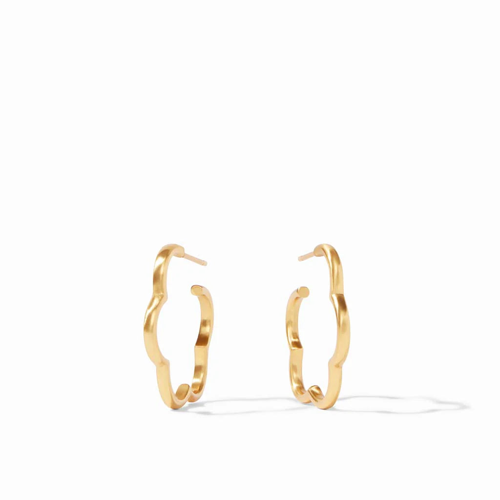 Gardenia Smooth Hoop Small