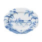 Country Estate  Platter 15" Delft Blue