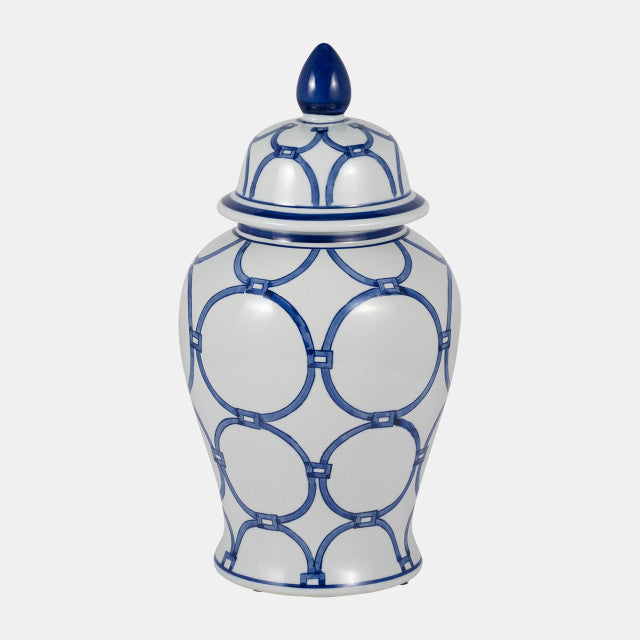 Ceramic Links Temple Jar