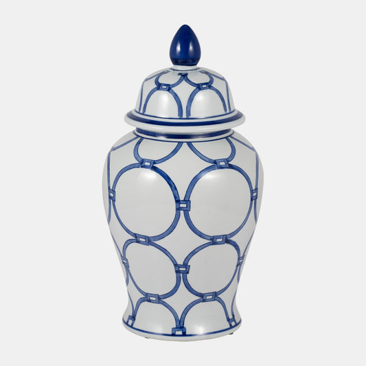 Ceramic Links Temple Jar