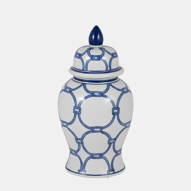 Ceramic Links Temple Jar