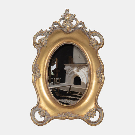 Baroque Oval Frame 4x6 19097