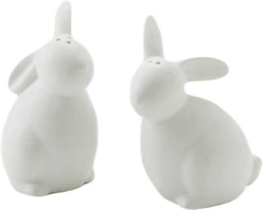 Ceramic Bunny Salt & Pepper Shakers