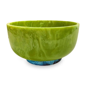 Open image in slideshow, Resin Rio Large Bowl with Base
