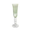 Glass French Swirl Champagne Flute