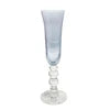 Glass French Swirl Champagne Flute