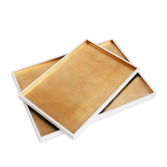 Indochine Rectangle Lacquered Tray 3236