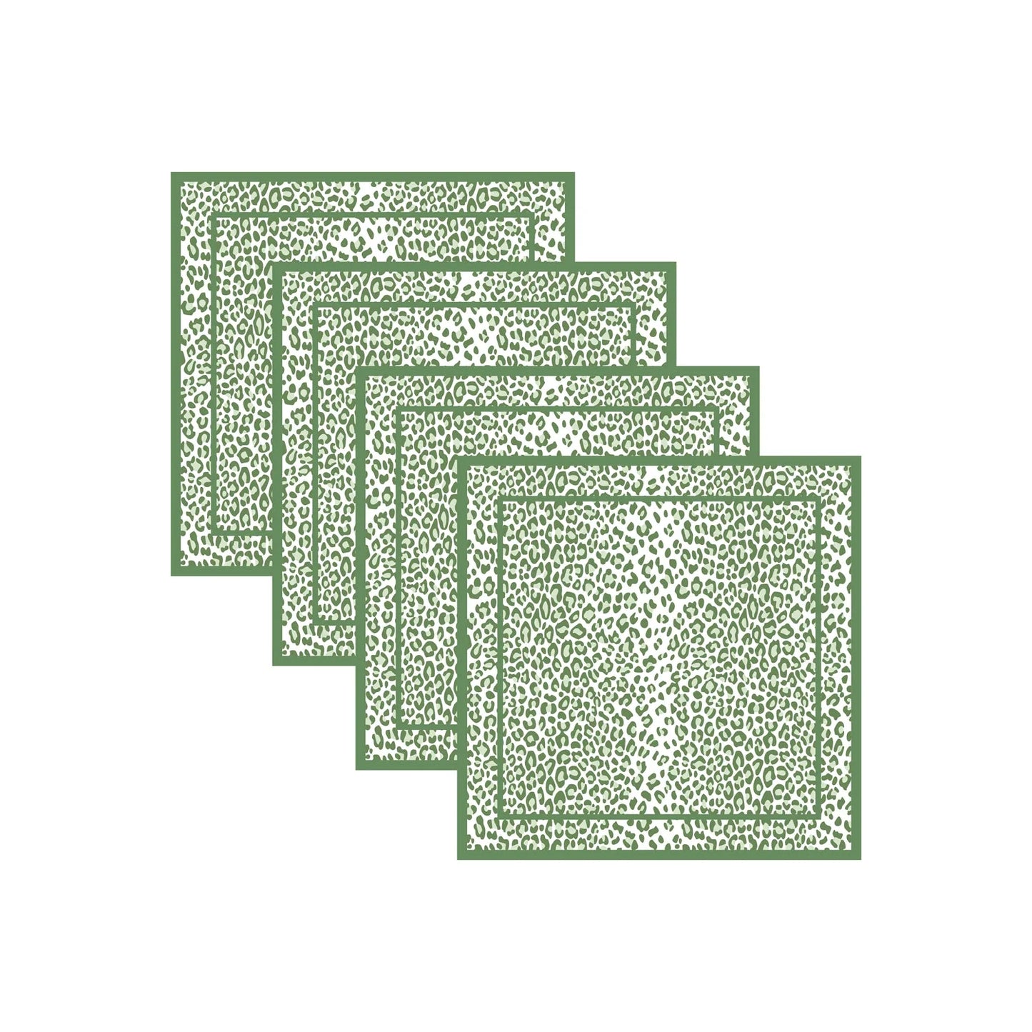 Leopard Napkins 20x20 Set of 4