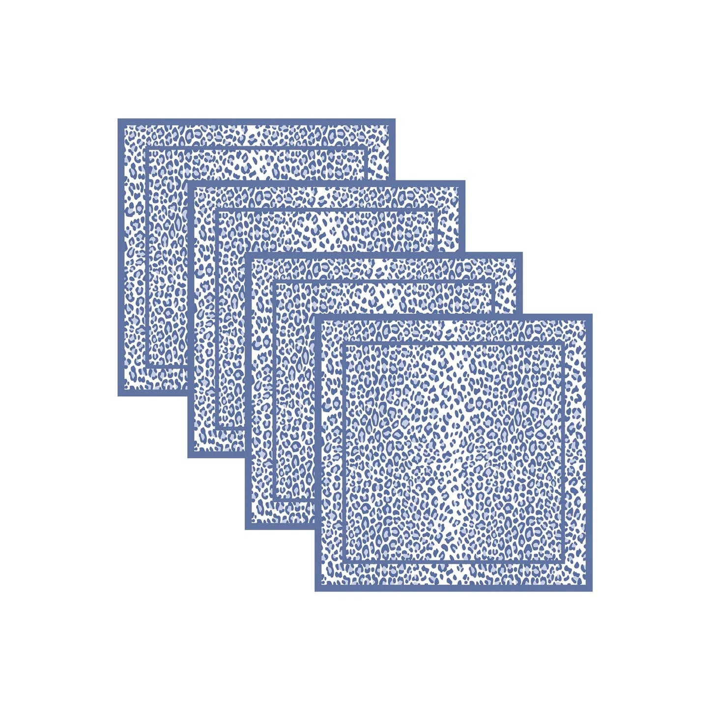Leopard Napkins 20x20 Set of 4