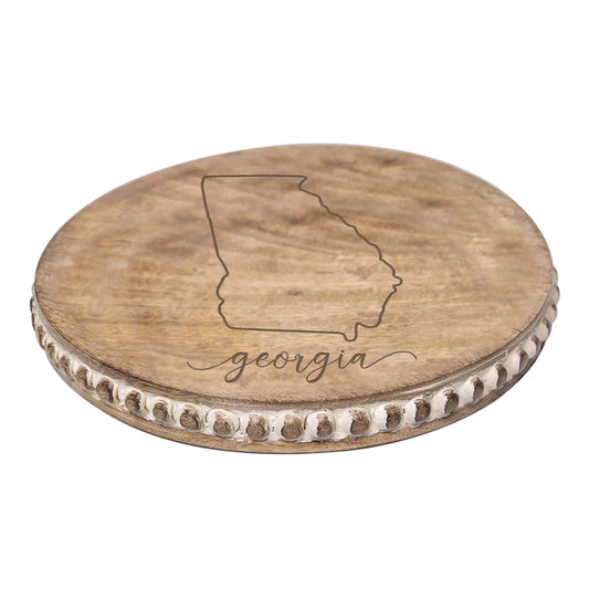 Board Round Beaded Georgia