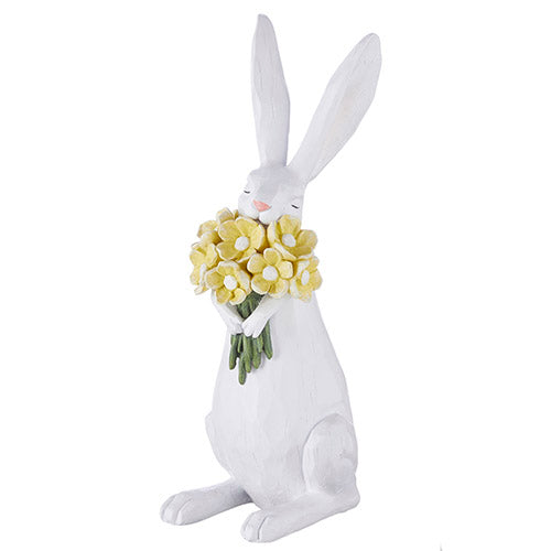 Bunny With Flowers