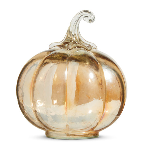 Glass Pumpkin 6.5"