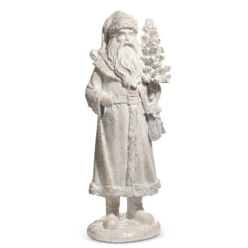 Iced Santa with Tree