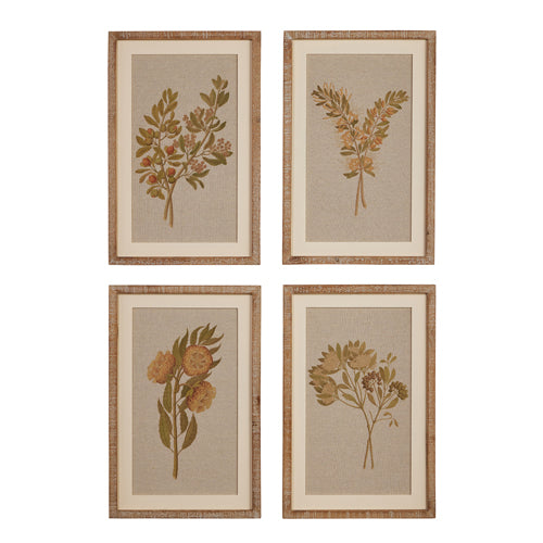 Botanical Framed Wall Art 18"