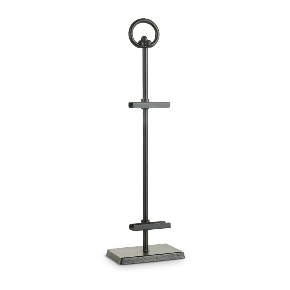 Tabletop Black Iron Easel 16.75"