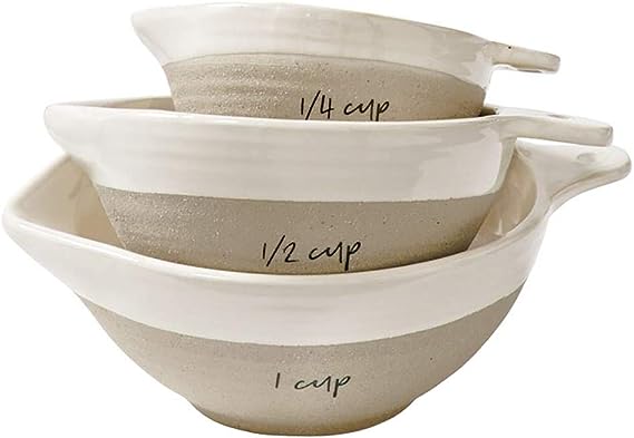 Stoneware Measuring Cups