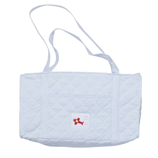 LE Quilted Duffle