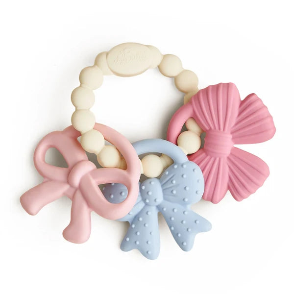 Trio Silicone Teether Bows