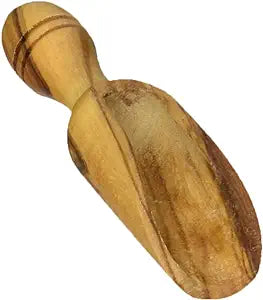 Olive Wood Salt Scoop