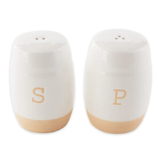 Ceramic Salt & Pepper Shaker Set