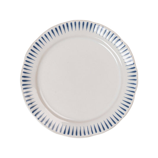 Sitio Stripe Dinner Plate