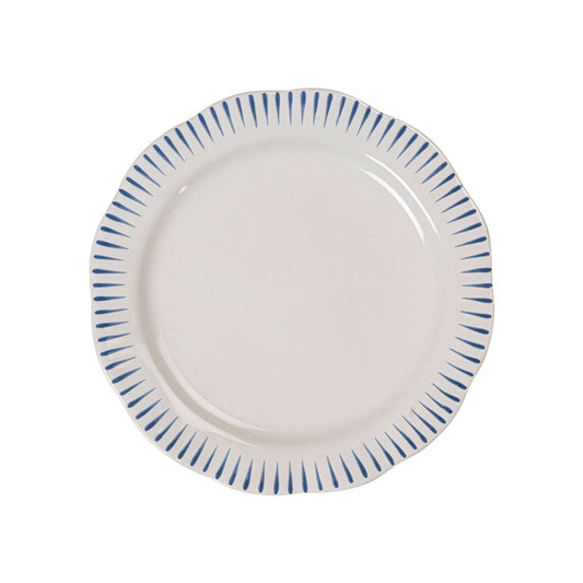 Sitio Stripe Salad Plate