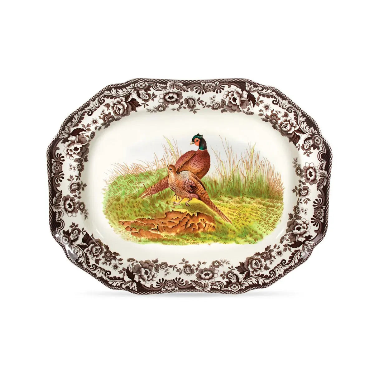 Woodland Octagonal 19in Platter