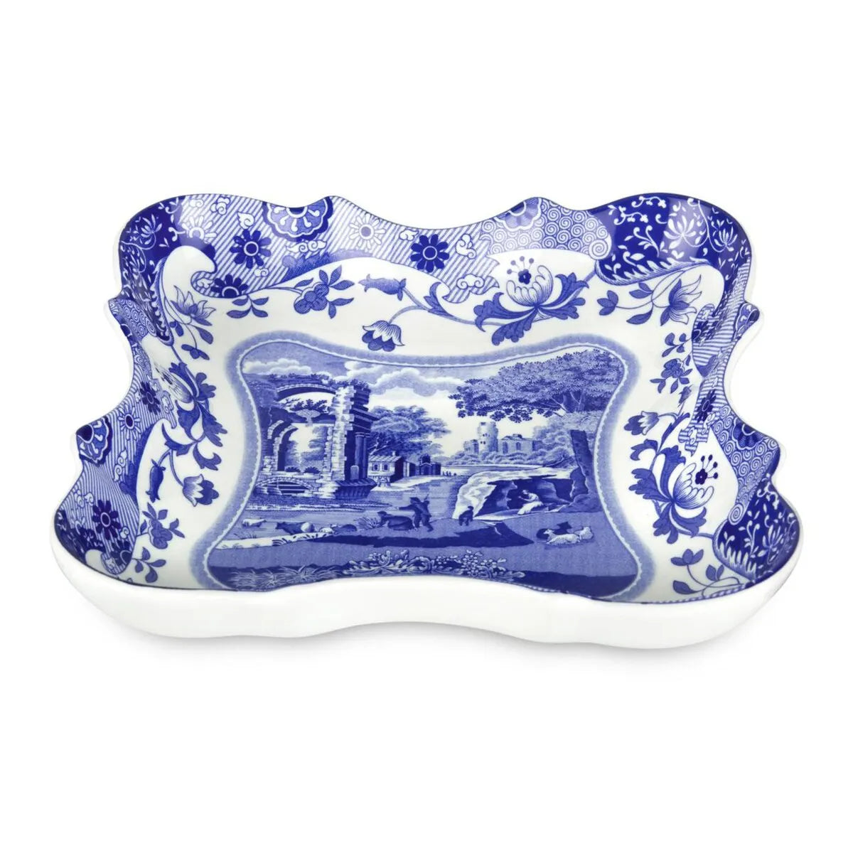 Blue Italian 7.5in Devonia Tray