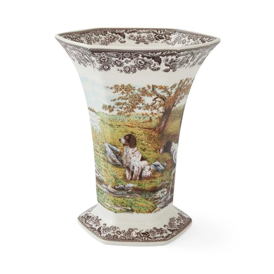 Woodland Hexagonal Vase