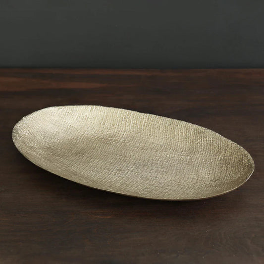 Sierra Modern Tela Lg Deep Oval Patter Gold 7692