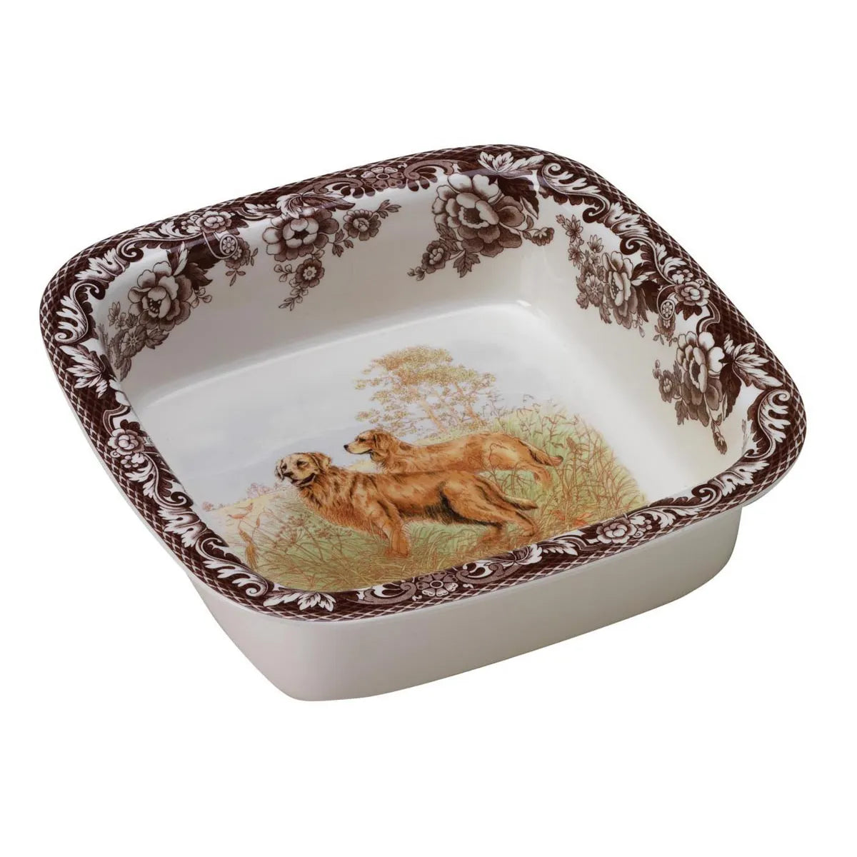 Square Rim Dish 10"